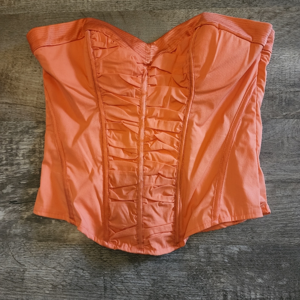 Bebe Ruched Corset Tops - Picture 2 of 6